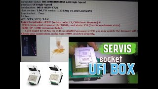 UFI Box BGA Socket Error Repair [upl. by Spielman]