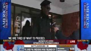 Black Panthers outrage intimidating VOTERS [upl. by Elyk]