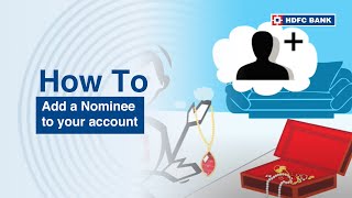 How To Add a Nominee to your account  HDFC Bank [upl. by Idelson]