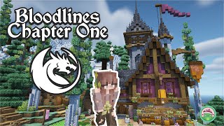 Hope in a Cursed Land 🐲  Bloodlines SMP Chapter One  Minecraft 119 lore based roleplay [upl. by Yzzo]