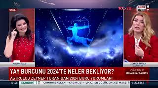 ZEYNEP TURAN TWİTBURC  OYLUM TALU İLE HAFTA SONU  BURÇLARI 2024TE NELER BEKLİYOR [upl. by Willy]