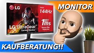 Der BESTE GamingMonitor – in wenigen Schritten gefunden [upl. by Gusella]