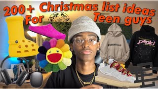 200 Christmas Gift ideas for TEEN BOYS 2023  teen gift guide [upl. by Aimar]