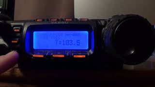 how to program the Yaesu ft857d [upl. by Darnoc801]