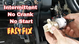 Replace Ignition Switch for Mazda MPV  Intermittent No Crank No Start Problem [upl. by Ludlew]