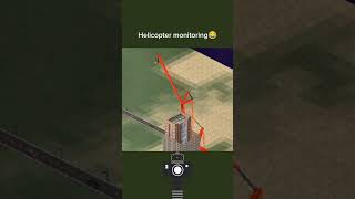 Helicopter monitoring😂 gaming theotown [upl. by Nywloc]