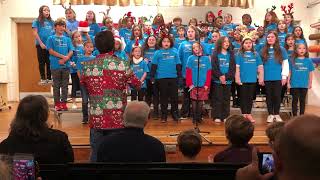 Winter Show 2023 MES Choir and Pep Band [upl. by Avrit209]