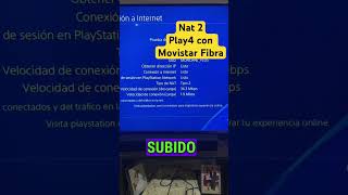 Playstation 4 Conectado Via Wifi Movistar Fibra 1000 megas movistar playstation [upl. by Takeo]