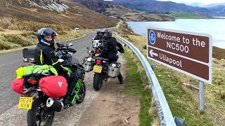 Drop dead gorgeous  NC500 John OGroats to Ullapool  Kawasaki Ninja 500se test  Part 3 [upl. by Burdett]