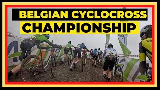 BELGIAN CHAMPIONSHIP CYCLOCROSS  MEULEBEKE  U17 GoPro FOOTAGE [upl. by Eiraminot6]