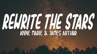 AnneMarie amp James Arthur  Rewrite The Stars Lyrics [upl. by Demeyer]