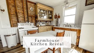 Unfitted Kitchen Reveal  Early 1900s Farmhouse [upl. by Decato]