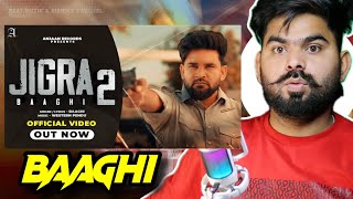 REACTION ON  JIGRA 2 Full Song BAAGHI  Western Pendu  New Punjabi Songs 2024 [upl. by Notlem]