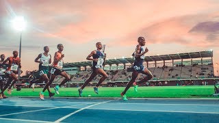 EPIC CLASH between Gladwin Mzazi and Stephen Mokoka for 10 000m title [upl. by Etem]