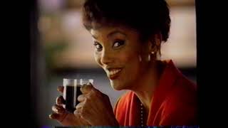 1993 Decaffeinated Folgers Crystals quotWhich looks darkerquot TV Commercial [upl. by Yoc]