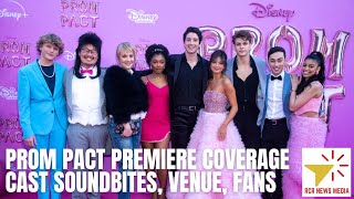 Disney Original Movie “Prom Pact” premiere coverage Peyton Elizabeth Lee Milo Manheim Blake Draper [upl. by Aved]