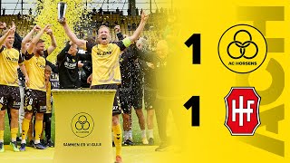 AC Horsens 1  1 Hvidovre IF  29 maj [upl. by Alekram]