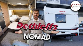 🌄 Dethleffs Nomad 520 ELT  XLI Heck  🆕 Brandneuer Grundriss  Wohnwagen Neuheiten 2022  GÜMA TV [upl. by Annaj]