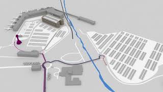 Edinburgh Airport Parking Map v3 [upl. by Ishmul]