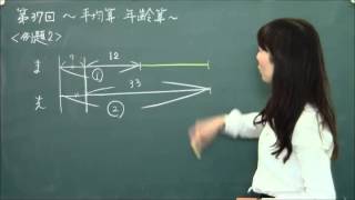 第３７回 文章題～平均算、年齢算～【きょうこ先生のはじめまして受験算数 割合と比・速さ編】｜ 朝日小学生新聞 [upl. by Eeryk]