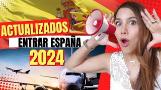 ACTUALIZADO MIGRACIONES 😱😱😱 NUEVOS Requisitos para ENTRAR España 2024 [upl. by Innaig953]