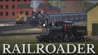 Railroader  PC Gameplay [upl. by Sumerlin]