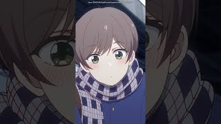 Give him a little kiss 🤭 SenpaiisanOtokonoko newanime animeshorts shorts anime [upl. by Nnalyrehc105]