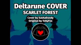 Deltarune SD cover  Scarlet Forest [upl. by Alcine]