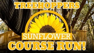 TreeHoppers Sunflower Course Run [upl. by Eneri]