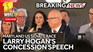 Larry Hogan delivers concession speech [upl. by Reivilo]