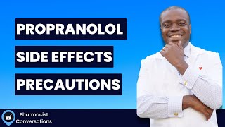 Propranolol  Uses How To Take amp Side Effects [upl. by Attenra]