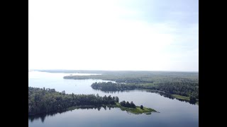 Voyageur Park Lodge on Lake Kabetogama at Voyageur National Park  nationalpark minnesota [upl. by Artenak962]