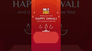 HAPPY DIWALI 2024 FROM MASALA RADIO 987FM [upl. by Greenwood]