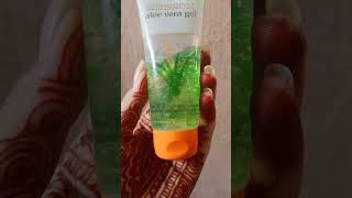 Patanjali Aloe Vera gel Review✨ Aloe Vera Gel Uses shorts aloevera review skincare [upl. by Ruvolo]