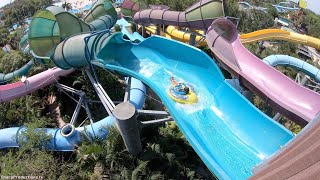 Omaka Rocka 4K OnRide Aquatica Orlando [upl. by Tailor]