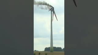 TUABIN ĐIỆN GIÓ VESTAS ENERCON  WIND TURBINE VESTAS V12 FAILURE FRIE AND ENERCON CRASH FIRE [upl. by Birdt]