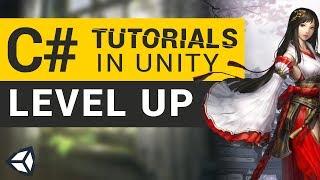 Player Level Up  C Tutorials in Unity [upl. by Nisaj163]