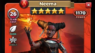 Empires amp Puzzles Neema November 2023 HoTM Hell Yeah finnaly is she one for the history books🔥😈 [upl. by Aicinet]