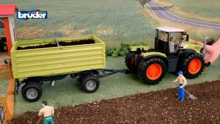 Bruder Toys Claas Xerion 5000 03015 [upl. by Sophey]