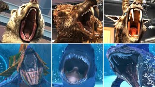 ALL CENOZOIC amp ALL AQUATIC SPECIAL ATTACK ANIMATION  Jurassic World The Game [upl. by Noiram32]