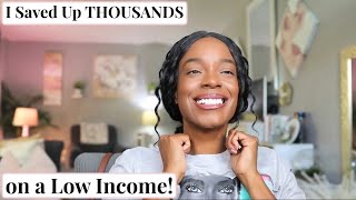 How I Saved Over 15000 on a Low Income  Money Saving Tips for Beginners [upl. by Hurty261]