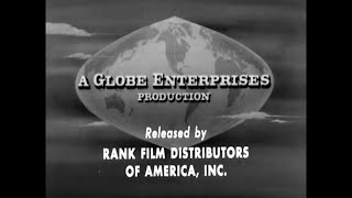 Globe EnterprisesJ Arthur Rank Film Distributors logo March 25 1959 [upl. by Bette]