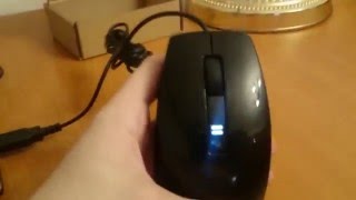 Dell Moczul Laser Mouse Black Unboxing [upl. by Oguh205]