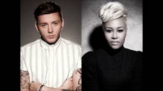 James Arthur Roses ft Emeli Sandé lyric video [upl. by Nilla]