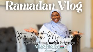 RAMADAN VLOG 🌙 💫 Day 17  A Gambian Family  Speaking in MANDINKA 🇬🇲 [upl. by Kcirej]