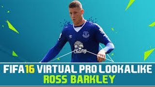 How to make Ross Barkley FIFA 16 Pro Clubs [upl. by Poulter]