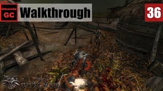 The Witcher 36  Chapter 2  Clay Pits  Walkthrough [upl. by Ailegave]