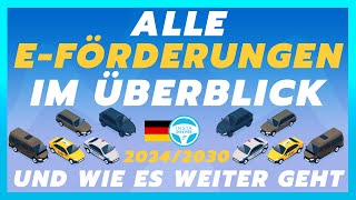 🔌 Alle EMobilitätsförderungen in Deutschland im Check  BAFA THG Entgeltumwandlung KFZSteuer [upl. by Alorac]