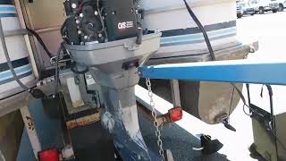 Johnson 115 2nd dyno test fuel pump issues 62322 [upl. by Sokin]