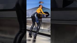 Most Demanding fauxamplatex leather leggings pants outfits ideas for womens  Skin leggings [upl. by Fernanda]